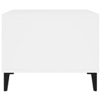 Coffee Table White 60x50x40 cm Engineered Wood