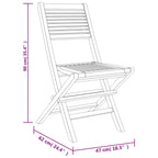 Folding Garden Chairs Specifications