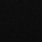 2 Piece Sofa Set with Cushions Black Fabric