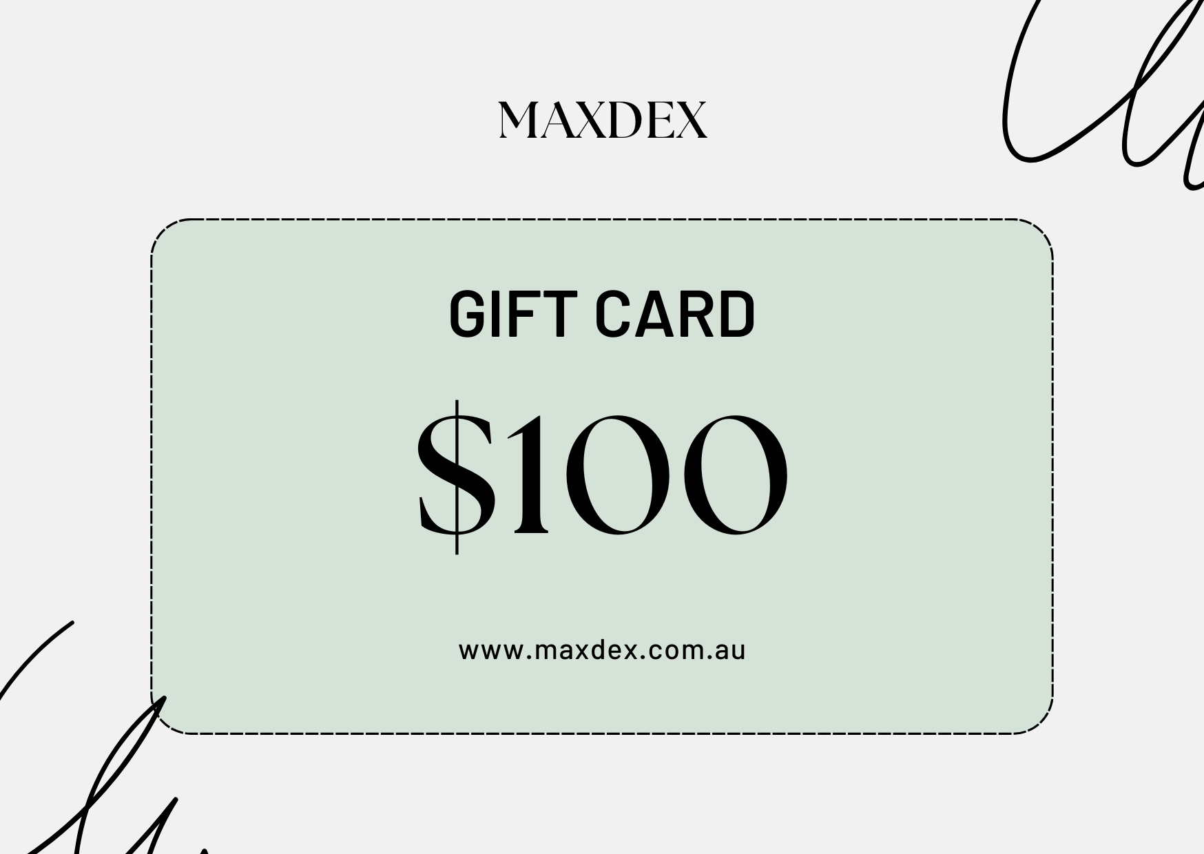 MaxDex Gift Card