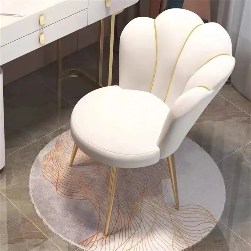Modern Nordic Velvet Dressing Chair