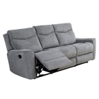 3+2 Seat Manual Recliner Sofa Set Cosmic Light Gray